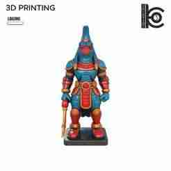 Egyptian Blue God - Warrior of the Ancient Pantheon