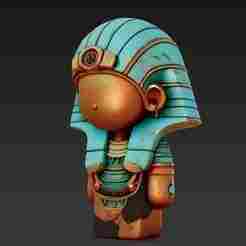 Egyptian Pharaoh Miniature Decorative Figures