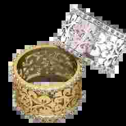 Eternal Elegance Filigree Band