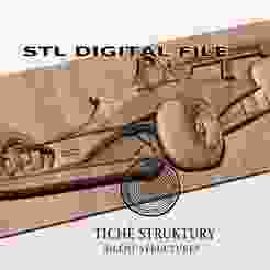 Formula 1 Race Car – Detailed Bas Relief – 3D STL Model