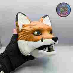 Fox Hand puppet