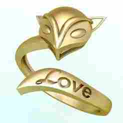 Fox ring - Womens ring - N914047