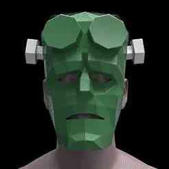 FRANKENSTEIN HELLBOY MASK