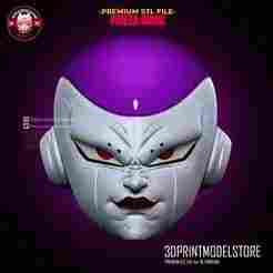 Frieza Dragon Ball Z Cosplay Mask - Anime Frieza Helmet