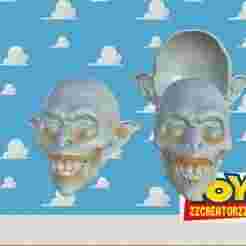 full and split witch mask 1:1