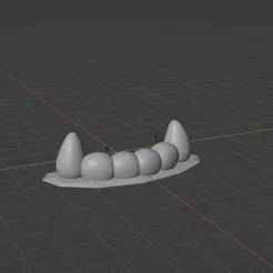 Fursuit teeth