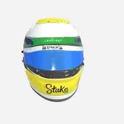 Gabriel Bortoleto - 2025 Formula 1 Helmet