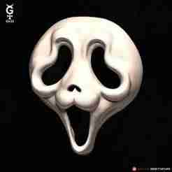 GHOSTFACE CAT - Mask