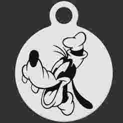 Goofy Keyring