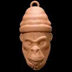 Gorilla Head 3d Printable