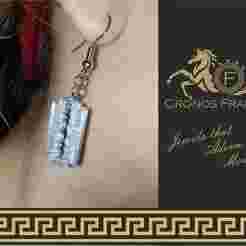 Gothic Leaf Earrings - 3D Printable Jewelry for Statement Style