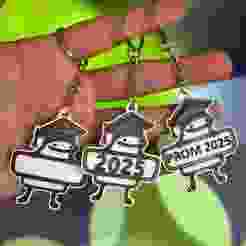 Graduation key chains