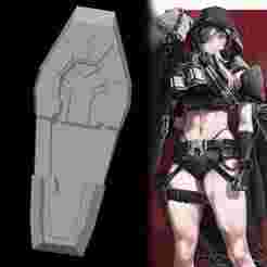 Grave - Coffin - Nikke Goddess of Victory Cosplay Prop