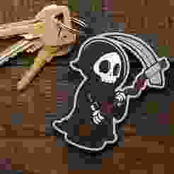 Grim Reaper keychain
