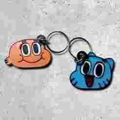 Gumball and Darwin Key Ring Pack x2