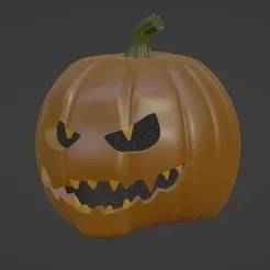 Halloween pumpkin helmet