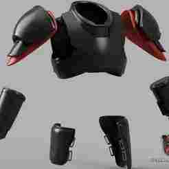 Helldivers 2 UF-84 Doubt Killer Armor Diy Kit Cosplay 1:1