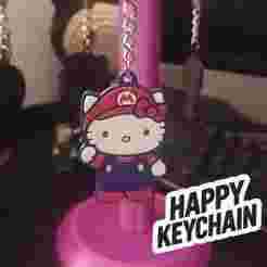 Hello Kitty x VideoGames keychain pack (10 keychains)