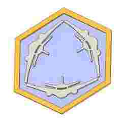 Hex Plane Badge