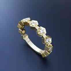 Hexagonal ring