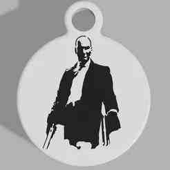 Hitman - Agent 47 Keyring