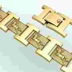 Horse bracelet - Chain bracelets - Mens bracelets - N500