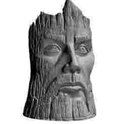 I10 Flowerpot with male face