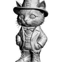 I43 Cat with big boots