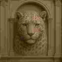 Imperial Jaguar Sculpture