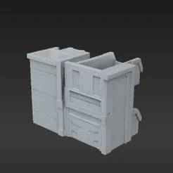 Interlocking Storage Bins for Hobby Parts - Wall Mount & Stackable