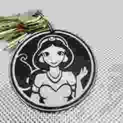 Jasmine keychain