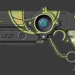 Jeanne guns prop Bayonetta cosplay 3d model (stl file) for printing