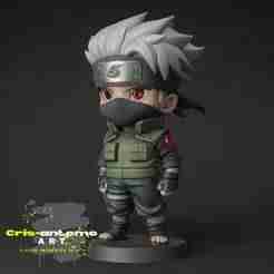 Kakashi Hatake Chibi - 3D Model for Printing