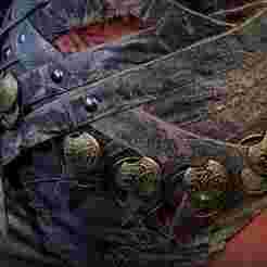 Karlach circle and belt decor for cosplay