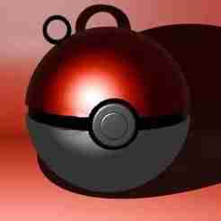 Key ring - Pokeball