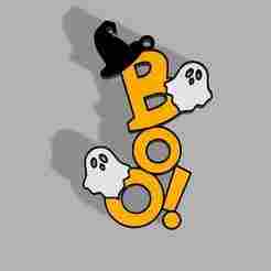 Key ring Boo - Halloween