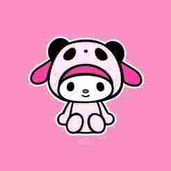 Key ring Melody rabbit