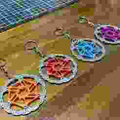 KEYCHAIN MINI ROTOR MTB "HOPE" keychain