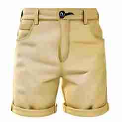 Khaki Cuffed Shorts