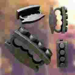 Knuckleduster Brass knuckles COSPLAY