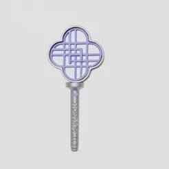 KPop Demon Hunters HUNTRIX Lightstick. Cartoons