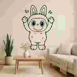 Labubu9 - Wall Art Onecolor