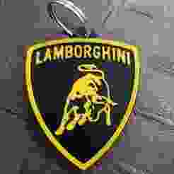 Lamborghini keychain