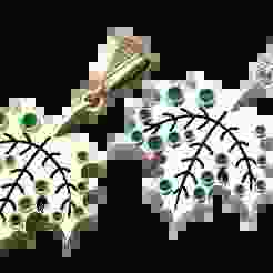 Leaf Pendant 3d printable model