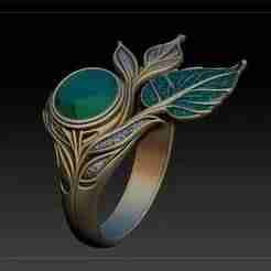 LEAVES RING V1