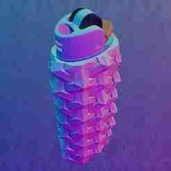 LIGHTER SLEEVE - METAL SPIKES