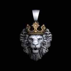 Lion pendant