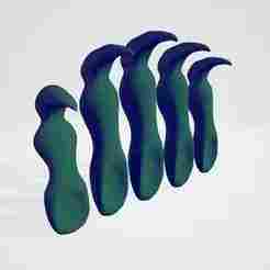 Long fingers to apply on gloves