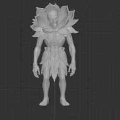 Low Poly Lotus Wraith Zombie