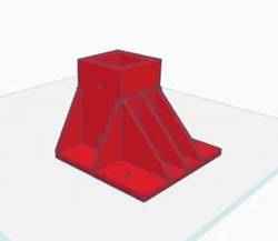 MÃ¼lleimer 8,5Ã8,5Ã10 cm fÃ¼r Anycubic Kobra 3 Max (Poopshoot-BehÃ¤lter)